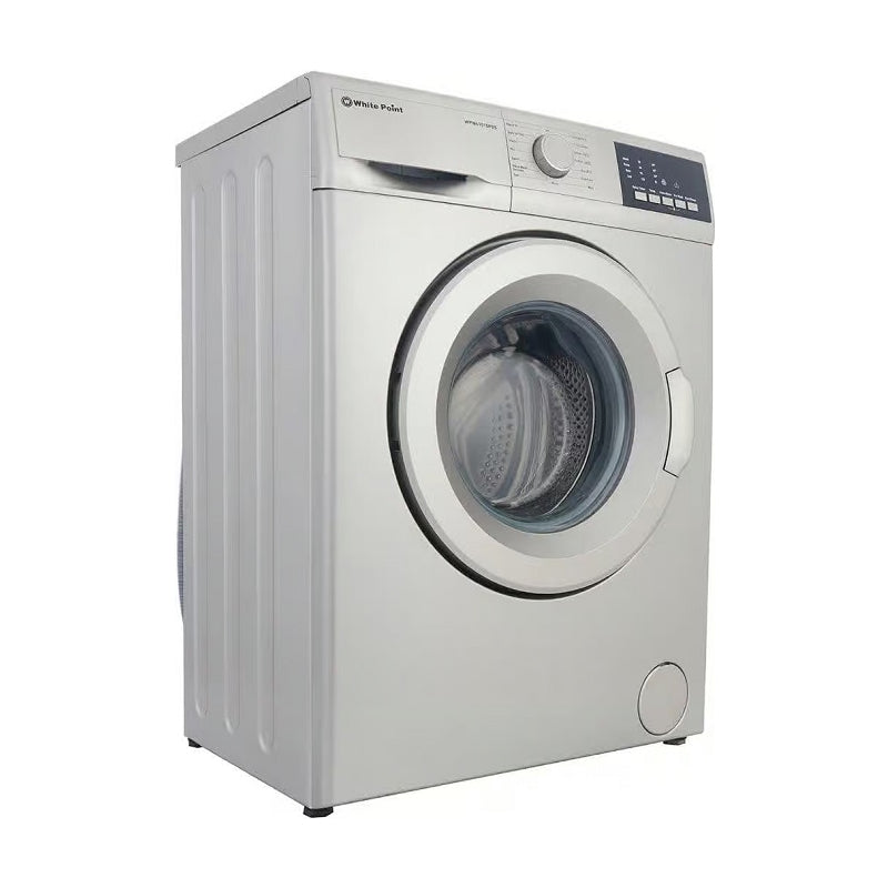 White Point Washing Machine Front Loading Digital 6 Kg Silver WPW61015PDS. White Point Washing Machine Front Loading Digital 6 Kg Silver WPW61015PDS.